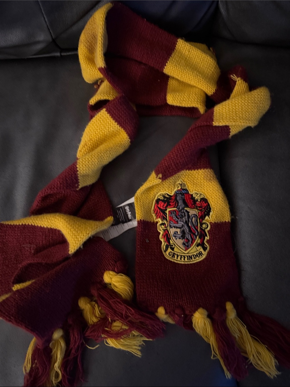 Harry Potter house scarf neck wrap vintage collectible gryffindor